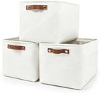 Bagnizer Storage Bins Large Fabric Storage Baskets by Bagnizer