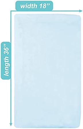 American Baby Company 100% Natural Cotton Fitted Cradle/Bassinet Sheet 36" x 18" - Image 2