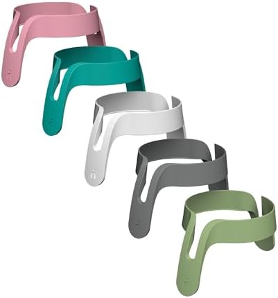 Nanobebe Flexy Bottle Handles, Easy-Grip Ergonomic Handles, Transitional Sippy - Image 7