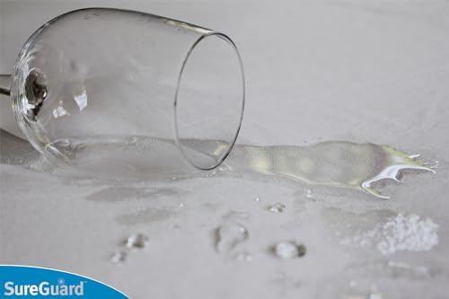 SureGuard Smooth Waterproof Mattress Protector, Full XL Mattress Cover - Image 2