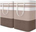 HomeHacks 2 Pack Large Laundry Baskets, Laundry Hampers Bags by HomeHacks