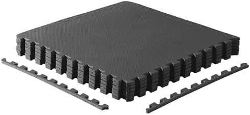 CAP Puzzle Exercise Mats | 1/2” Thick EVA Interlocking Foam Tiles by CAP