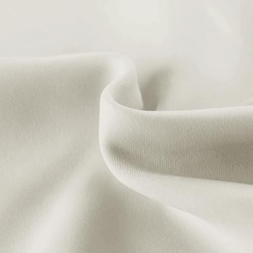 Hiasan Ivory Valance Curtains for Window 60 x 18 Inches 1 Panel - Image 4