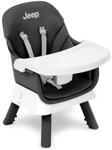 Jeep Milestone 6-in-1 Convertible High Chair by Delta Children - Image 5