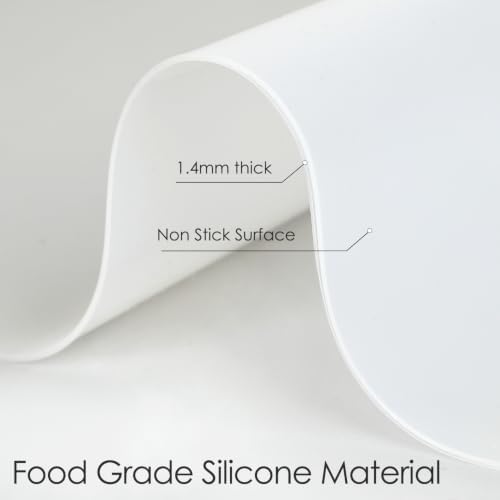 Extra Large Silicone Mat, Food-Grade Flexible Silicone Table Mats - Image 4