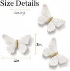 GUSFREUD 3D Butterfly Wall Decor Set – Resin Wall Decor - Image 3