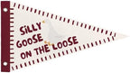 Goose Nursery Decor Playroom Banner Silly Goose Felt Pennant Flag by Unknown