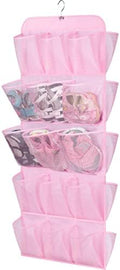 MISSLO 30 Large Pockets Dual Sided Hanging Shoe Organizer by MISSLO