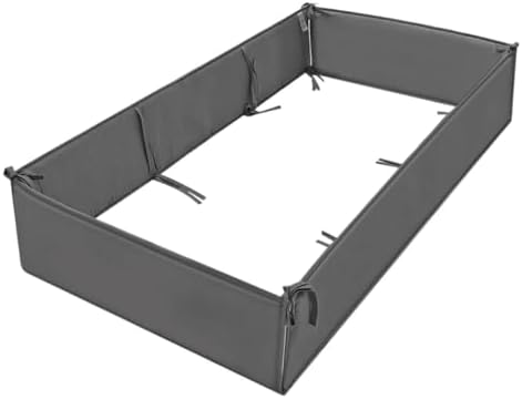 4PCS Mesh Soft Wall Padding Panels, Foldable Rail Covers - Image 3