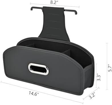 Backseat Seat Car Organizer, Universal Car Seat Organizer, Car Tissue Organizer - Image 2