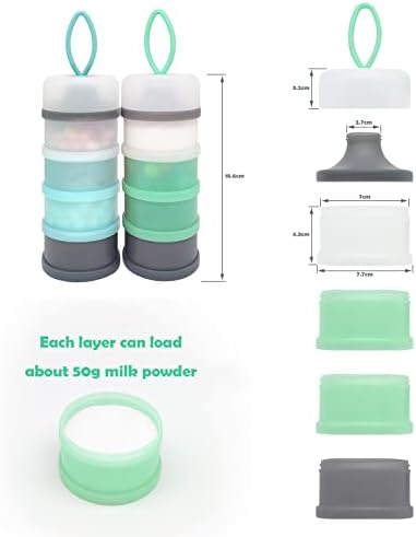 Baby Formula Dispenser, Formula Container, Portable Milk Powder Dispenser - Image 6