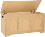 DINZI LVJ Storage Chest, Wooden Toy Box, Natural 39.4" by DINZILVJ