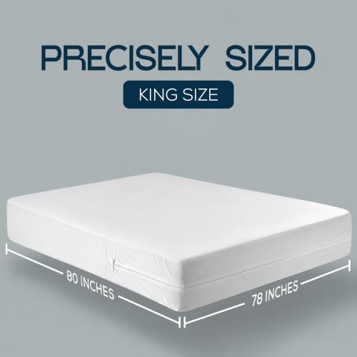 Bulk 10-Pack Hotel King Size Mattress Encasement 100% Waterproof - Image 2