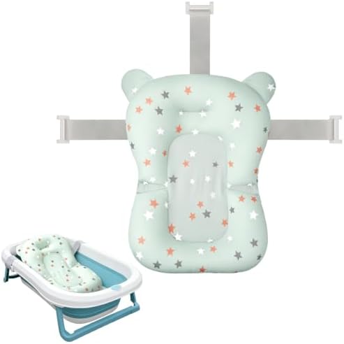 Colorlife Baby Bath Seat Support Net Infant Bathing Seat Support Mat, by WELCOME