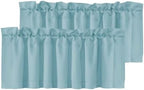 H.VERSAILTEX Blackout Kitchen Curtain Valances, Window Valance Curtains by HVERSAILTEX
