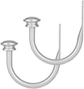 TONIAL Curtain Holdbacks, Small Cap Finials by TONIAL