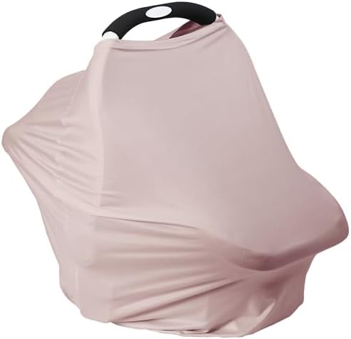 Breathable Car Seat Cover for Babies – Multi-Purpose Soft Rayon Nursing Cover by Meetjoy