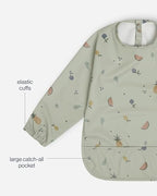 Lalo Long Sleeve Smock Bib, Machine Washable, Waterproof - Image 5