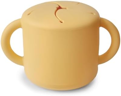 mushie Silicone Snack Cup | Spill Proof Food Container by mushie