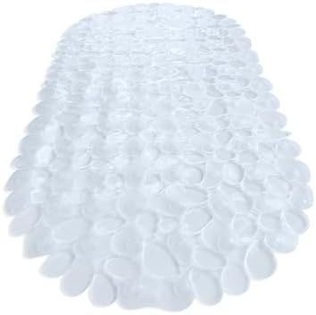 “Pebbles” Non-Slip Bathtub & Shower Mat 27”x14” Oval by TikeSmart