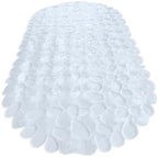 “Pebbles” Non-Slip Bathtub & Shower Mat 27”x14” Oval - Image 3