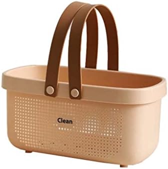 Shower Caddy Basket With Draining Holes, Portable Thickened Plastic Organizer by Kamuavni
