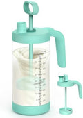 Xaproo 32oz Glass Formula Mixing Pitcher, Borosilicate Breastmilk Mixer by FreshMilkWarmHeartXaprooCares