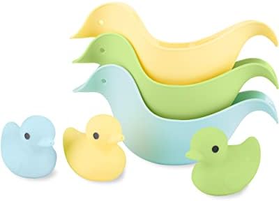 Simple Joys by Carter's Duck Rinse Cups and Squirties Bath Toy Bundle by SimpleJoysbyCarters