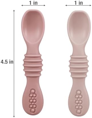 PandaEar 12PCS Silicone Baby Feeding Set, Baby Led Weaning Supplies - Image 7