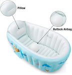 PandaEar Inflatable Baby Bathtub, Portable Travel Bath Tub - Image 3