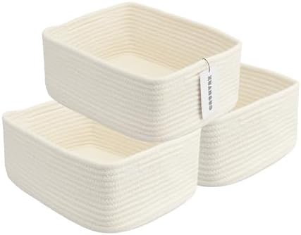 XUANGUO Small Woven Storage Baskets by XUANGUO