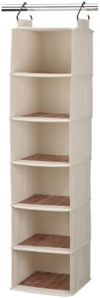 Household Essentials Cedarline 6‑Shelf Hanging Closet Organizer in Heavy‑Duty - Image 7