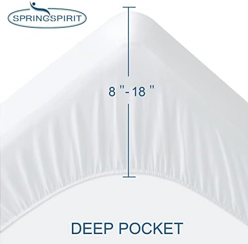 Queen Size Mattress Protector Waterproof, Absorbent Fitted Sheet - Image 2