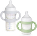 BUSOHA 2 Pack Silicone Sleeves for NUK Plastic Bottle 5oz and 8oz by BUSOHA