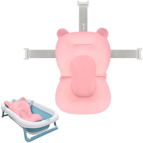 Colorlife Baby Bath Seat Support Net Infant Bathing Seat Support Mat, by WELCOME
