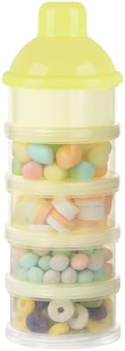 Accmor Formula Dispenser On The Go, 5 Compartments Stackable Formula Container - Image 4