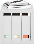 Furinno Cubicle Book Shelf, Stackable Bookshelf, Cube Storage Organizer Bookcase - Image 6