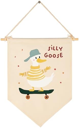 Silly Goose Theme Nursery Baby Room Playroom Kids Room Wall Decoration-Baby by Sioial