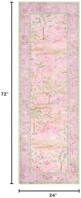2x6 Hallway Runner Rug Non Slip Forest Nursery Runners Washable Stain Resistant - Image 2