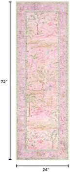 2x6 Hallway Runner Rug Non Slip Forest Nursery Runners Washable Stain Resistant - Image 2