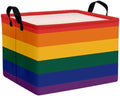 Rainbow Storage Baskets for Shelves for Classroom and Nursery Bin & Toy by ASKETAM
