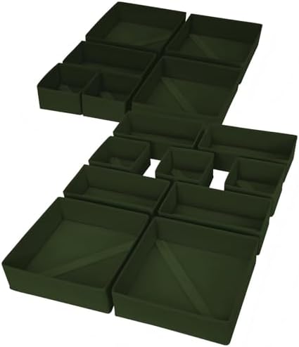 DIMJ Drawer Organizer Clothes, 15 Pack Dresser Organizer, Foldable Closet by DiMJ