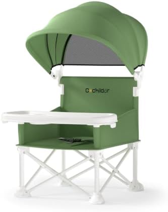 Cochildor 4-in-1 Portable Baby Chair, Foldable Toddler Booster Seat by Cochildor