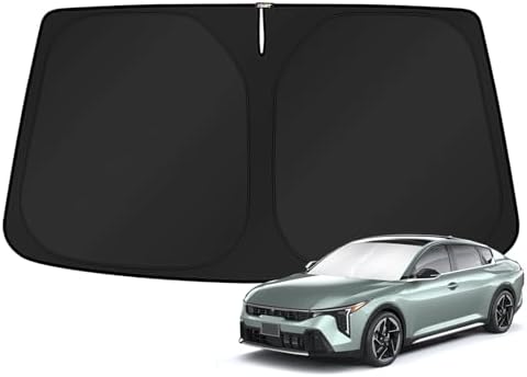 KUST Windshield Sunshade for Kia K4 2025 2026 Accessories Sun Shade Window Sun by KUST
