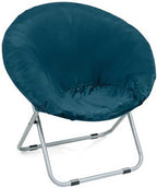 Velvet Stretch Saucer Chair Cover, Round Moon Chair Cover by AHUAWA
