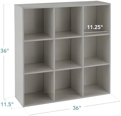 Best Choice Products Kids Bookcase 9-Cube Storage Organizer, 11in Shelf Opening - Image 2