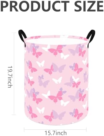 Large Laundry Basket Canvas Storage Bins Baby Nursery Hamper - Image 2