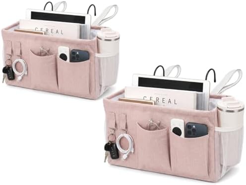 2pc Bedside Caddy Organizer by KANRICHU