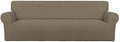 PureFit Stretch Couch Covers for Sofa 4 Seater Slipcovers Natural by PureFit
