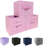 EBIGIC Storage bins collapsible storage bins, cube storage organizer （Pack of by EBIGIC